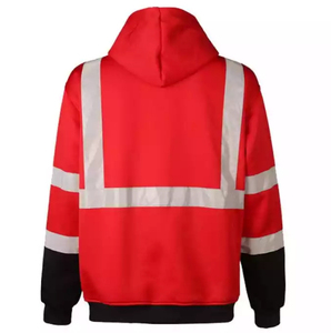 Sudadera de Trabajo Reflectante de Alta Visibilidad para Hombre y Mujer, Chaqueta de Seguridad Impermeable y Cortavientos, Ropa de Trabajo para Construcción, Invierno 2026 - Product Image 5