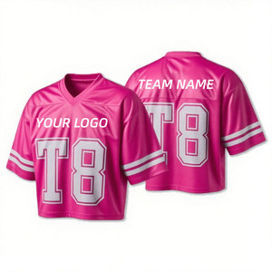 Camiseta de fútbol de corte cuadrado con estampado gráfico personalizado de alta calidad para mujer, transpirable, con cuello en V, absorbente de sudor, estilo jersey corto. - Product Image 4