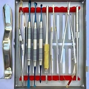ชุดเครื่องมือทันตกรรมมืออาชีพ สแตนเลสสตีล พร้อมกระจก หัวตรวจ และแหนบ โดย QASIDEN INSTRUMENTS - Product Image 1