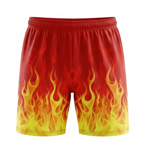 Uniforme de Voleibol Rojo Sólido sin Mangas, Transpirable, Sublimado, de Secado Rápido, para Entrenamiento en Equipo - Product Image 2