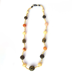 Collar Bohemio con Cuentas de Hueso en Forma de Corazón, Multicolor, Joyería de Moda Unisex para Fiestas, Precio al por Mayor - Product Image 2