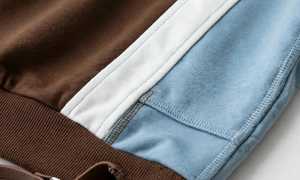 Conjunto Deportivo Casual para Mujer, Diseño 2 en 1 con Bloques de Color, Ligero, de Poliéster/Algodón, con Sudadera de Cuello Alto y Pantalones Jogger - Product Image 6