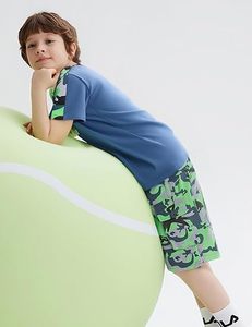 Conjunto de Camisa y Pantalones Cortos de Verano para Hombre, Traje Casual de Dos Piezas, Ligero y Transpirable, Venta al Por Mayor - Product Image 3