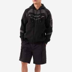 Sudadera con Capucha Unisex Extra Grande, 100% Algodón Tejido, Anti-Pilling, Estilo Y2K, Manga Larga con Cremallera, Diseño Sólido para Otoño/Invierno - Product Image 4