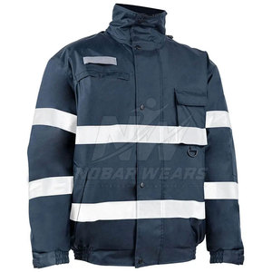 Comfortable <b>Men</b> Working <b>Jackets</b> Breathable <b>Utility</b> Workwear For Mechanics Construction And Factory Workers - Product Image 2