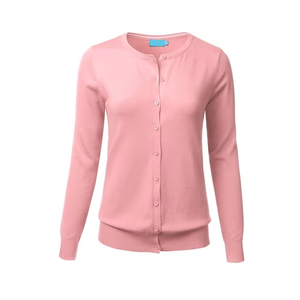 Cárdigan IYS, Nuevo, Diseño Único, Calidad Premium, Antiarrugas, Casual, Otoñal, Tejido, Cuello Redondo, 100% Algodón, Transpirable - Product Image 4