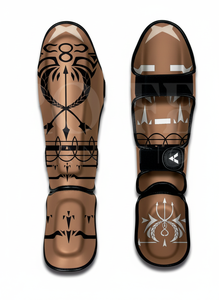 Protège-tibias professionnels Muay Thai, protection intégrale des jambes pour Kickboxing, Taekwondo, Boxe, MMA, Arts Martiaux - Product Image 6