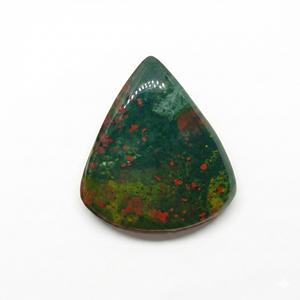 Piedra de Sangre Natural en Forma de Pera, Elegante Lágrima, 1 Pieza para Joyería, Gemólogos, Artesanos, Colgantes, Anillos, Pulseras - Product Image 1