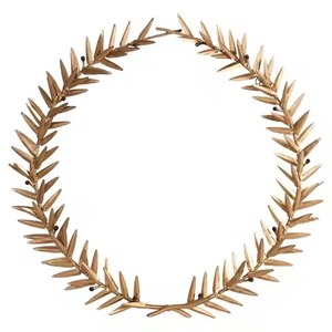 Metal Wreath Wall Hanging Home Livingroom Indoor Door Decoration <b>Christmas</b> Decoration Wreath Garland In Customized Color - Product Image 2