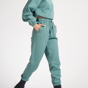 Ensemble de survêtement streetwear pour femme, best-seller, 100 % coton, survêtement personnalisé, vêtements de sport, jogging, survêtements - Product Image 4