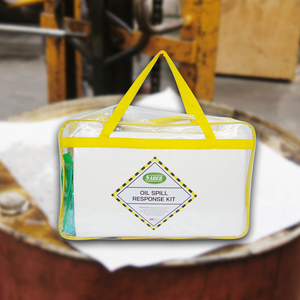 Kit de Réponse aux Déversements d'Huile 45L avec Sac Souple, Tampons Absorbants d'Huile, Chaussettes de Containment, Nettoyage Rapide des Déversements d'Huile, Usage Marin et Pétrolier (ID) - Product Image 3