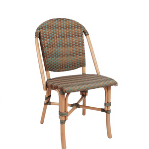 Chaise de salle à manger en rotin naturel en gros – Fabricant exportateur de mobilier de café et de restaurant en osier tressé naturel - Product Image 1