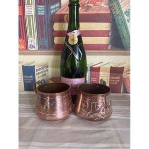 Productos artesanales indios, tazas y jarras 100% de cobre, juegos de regalo, accesorios para el hogar, tazas de cobre para beber, buenas para la salud - Product Image 1