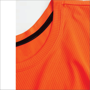 Chaleco Deportivo Personalizado Ligero y Transpirable para Hombre, Estilo Vintage, Color Naranja y Negro, Tejido de Spandex/Poliéster, para Entrenamiento y Fitness - Product Image 2