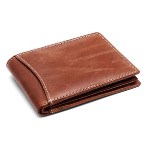RAHRAJ ENTERPRISES Cartera Bifold de Cuero Negra para Hombre, Tarjetero Delgado, Diseño Abierto, Modelo Pakistán Re-mw-006, 50 Piezas - Product Image 1