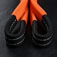 Sangle de remorquage en polyester robuste pour le sauvetage de véhicules, sangle de récupération pour 4x4, SUV, Jeep, camion, VTT, UTV, tout-terrain, boue, sable, sentier