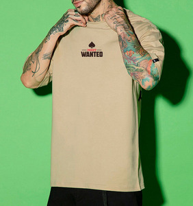 Camiseta Personalizada al por Mayor para Hombre con Estampado DTF, Algodón de Alta Calidad, Ropa Casual, Tejido Transpirable y Suave, Fabricación OEM de Marca Privada - Product Image 4