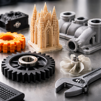 Servicios de Impresión 3D Personalizados, Impresión en Resina SLA/SLS/FDM/MJF, Prototipado Rápido, Fabricación de Bajo Volumen, Precisión OEM