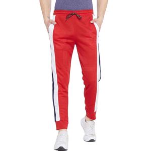 Vente en gros de pantalons de jogging en toile à taille élastique décontractés pour hommes vêtements de sport en coton confortables à séchage rapide - Product Image 1