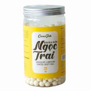 Offre Spéciale – Prix Compétitif – Boules Croquantes de Chocolat Blanc Composé au Cacao HALAL – OEM/ODM – Pour Décoration de Gâteaux – Vente en Gros - Product Image 1