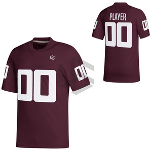 Maillot de football américain personnalisé, cadeau pour hommes et femmes, manches courtes, pour les fans de sport, imprimé, nom et numéro de l'équipe brodés - Product Image 1