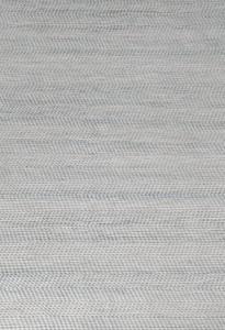 Alfombra Durrie de Algodón Hecha a Mano, Tejido Plano, Alfombra India Dhurrie, Rayas Azul Claro, Minimalista, Ecológica, Antideslizante para Sala de Estar - Product Image 2