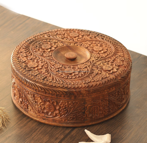 ชามใส่เกลือพริกไทยไม้ไผ่รักษ์โลก กล่องใส่เครื่องเทศไม้ - Product Image 1