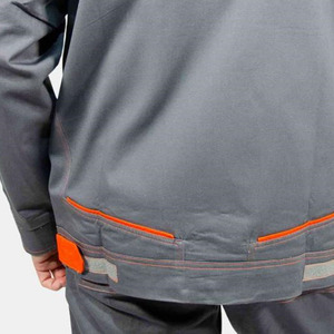 Vestes de sécurité haute visibilité à col montant et fermeture éclair, personnalisables OEM/ODM avec logo, conformes ANSI Classe 3, en promotion - Product Image 3