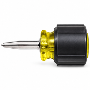 650 Aiguille à gratter de précision à pointe en acier, manche noir et jaune, outil de marquage pour le cuir ZETOMEDPRO - Product Image 1