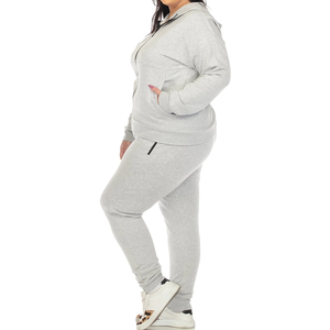 ชุดวอร์มมีฮู้ด Aero Warm รุ่น Unisex ผ้าฟลีซหนานุ่ม กันลม ซิปยาวเต็มตัว ชุดออกกำลังกายลำลอง สวมใส่สบาย ผ้าฝ้ายแท้ 100% - Product Image 2