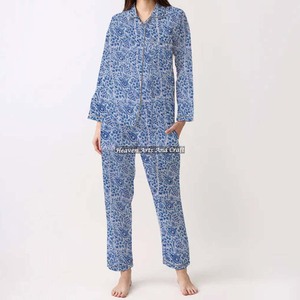 Conjuntos de ropa para mujer, ropa de dormir para mujer, Primavera/Verano, Floral/personaje/letra/patrón/vacaciones/patrón de árbol de coco - Product Image 6