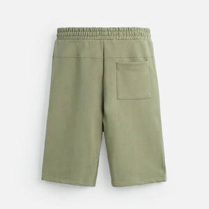 Pantalones Cortos de Algodón de Alta Calidad para Hombre, Estilo Urbano, Oversize, Corte Cuadrado, Cintura Elástica, 3 Bolsillos, Personaliza con tu Logotipo, Verano - Product Image 6