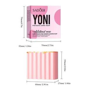 Jabón Íntimo Artesanal <span class=keywords><strong>de</strong></span> Aceite Esencial <span class=keywords><strong>de</strong></span> Rosas para el Cuidado <span class=keywords><strong>de</strong></span> la Piel, 100g, Jabón Yoni para la Higiene Vaginal Natural, Barra Hidratante - Product Image 6