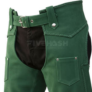 Suede Leather <b>Chaps</b> Smooth Finish Leather Suede Leather <b>Chaps</b> For Elegant <b>Riding</b> Outfit Look - Product Image 5