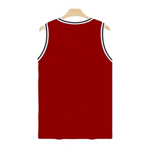 Men's Yellow Sleeveless Tank Top O-Neck Solid Color Casual Breathable Quick Dry Knitted Polyester/Cotton Athletic Wear - Product Image 5