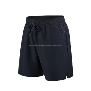 Pantalones cortos de secado rápido para hombre, pantalones casuales deportivos de cinco cuartos, pantalones de playa finos de seda helada para hombre, pantalones cortos grandes - Product Image 5