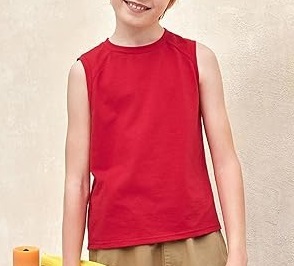 Camiseta sin mangas personalizada para niños, chaleco para bebés, pantalones deportivos, ropa para actividades deportivas de verano, camisetas sin mangas para niños - Product Image 2
