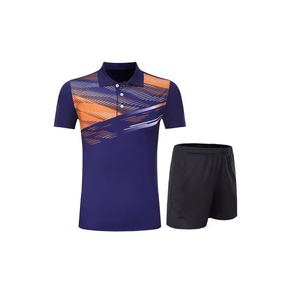 Uniforme de Tenis Profesional de Alta Calidad 100% Poliéster, Colores Personalizados, Pantalones Cortos y Conjuntos Transpirables y Cómodos para Entrenamiento - Product Image 4