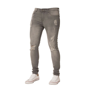 Vaqueros de mezclilla elegantes para hombre, duraderos, un accesorio de moda para el día a día, para looks informales y actividades al aire libre. Ropa de algodón orgánico al por mayor. - Product Image 5