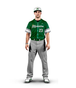 ชุดแข่งขันเบสบอลมืออาชีพสำหรับการฝึกซ้อมทีม เสื้อและกางเกงแบบสั่งทำพิเศษ ชุดกีฬาคุณภาพพรีเมียม ทนทาน สำหรับผู้ส่งออก - Product Image 2