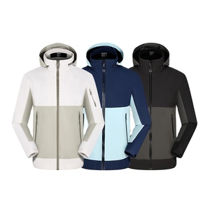 Men's Soft Shell Windproof <b>Jackets</b> Hiking Waterproof Man <b>Fleece</b> <b>Lining</b> <b>Jacket</b> Coats Windbreaker Sports Running <b>Jackets</b> - Product Image 4