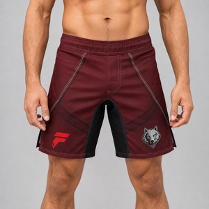 Shorts MMA confortables conçus pour les entraînements intenses, avec une construction flexible et une liberté de mouvement supérieure - Product Image 4