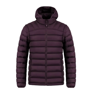 Winter Classic Stand Collar Waterproof Windbreaker Thick Quilted <b>Jacket</b> Down <b>Jacket</b> Down <b>Jacket</b> Winter Portability Warm Coat - Product Image 3