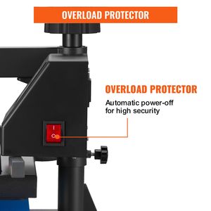 Máquina de Prensa de Calor para Camisetas de 12x10 Pulgadas (30x23cm), Máquina de Sublimación por Transferencia de Calor - Product Image 5