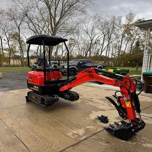 Mini Excavadora Hidráulica Eléctrica, Ligera y Fácil de Transportar, Ideal para Trabajos Pequeños - Product Image 4