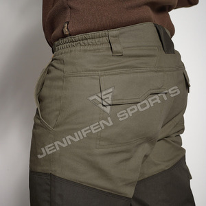 Nouveau pantalon cargo tactique pour homme, extérieur, 100% coton, toile bicolore, tissu élastique, randonnée, chasse, pantalon décontracté multi-poches - Product Image 4
