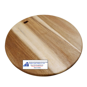 Ensemble de planches à découper haut de gamme en teck, bloc de boucher à grain transversal, ustensiles de cuisine en bois de qualité supérieure, fabricant 2026 - Product Image 1
