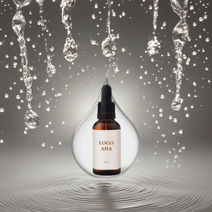 Fórmula herbal líquida de esencia AHA 10% para piel clara hidratada brillante, blanqueamiento antienvejecimiento, características antiarrugas, cara dirigida - Product Image 2