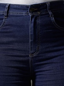 Abdul Royal World Export Women's <b>Boot</b> Cut Cotton Denim Jeans-Eco-Friendly Mid Waist Regular Fit Ripped Vintage Design Multi-Wash - Product Image 6