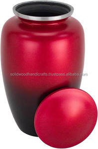 Urnas decorativas de latón para adultos, urnas hechas a mano para entierro de hombres y mujeres. - Product Image 4